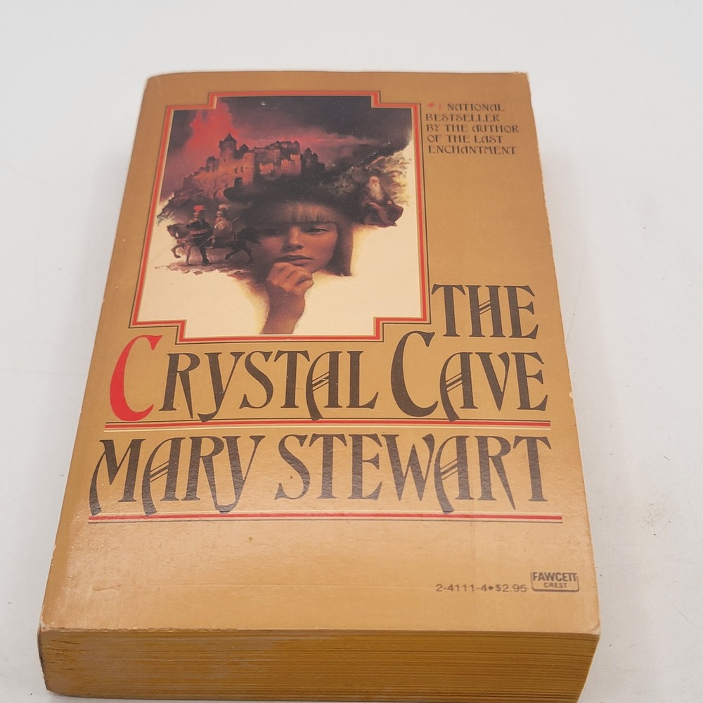 Mary Stewart The Crystal Cave Paperback 29th Printing Arthurian Fantasy Good